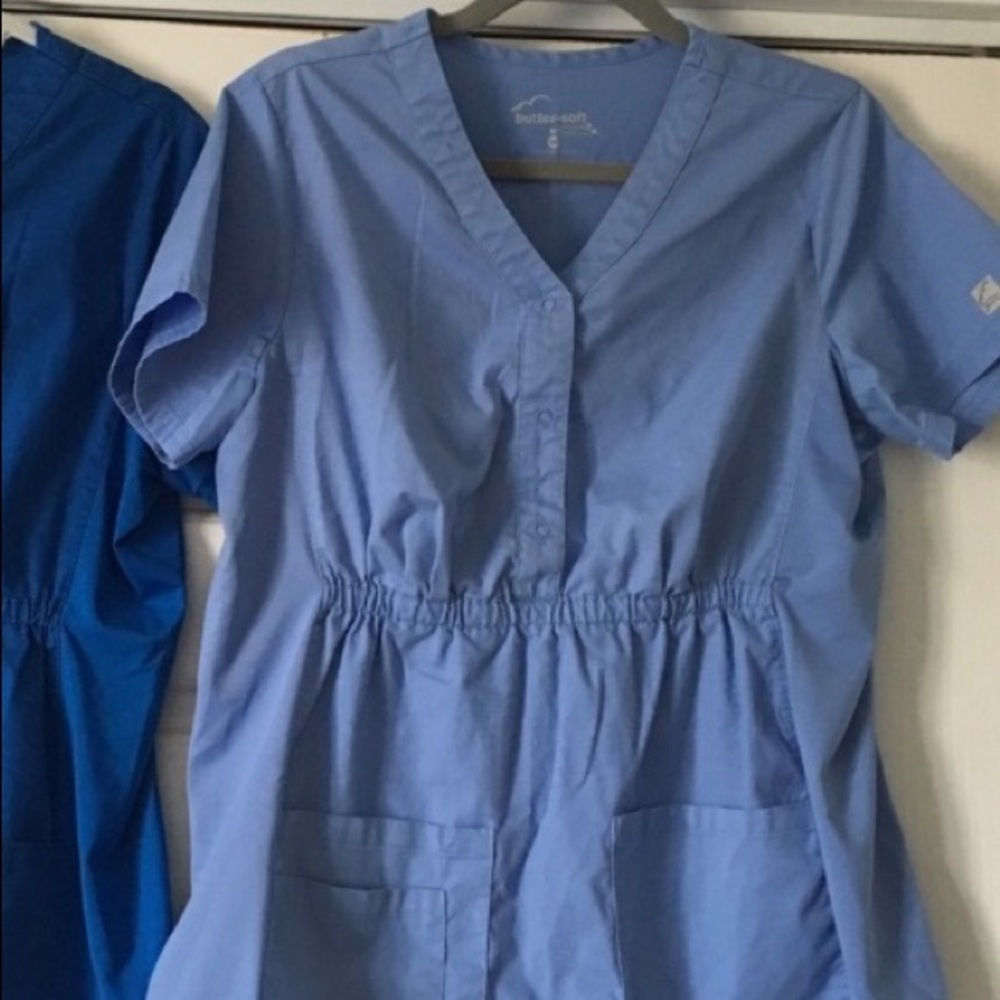 Butter Soft Maternity Ceil Blue ONE PAIR